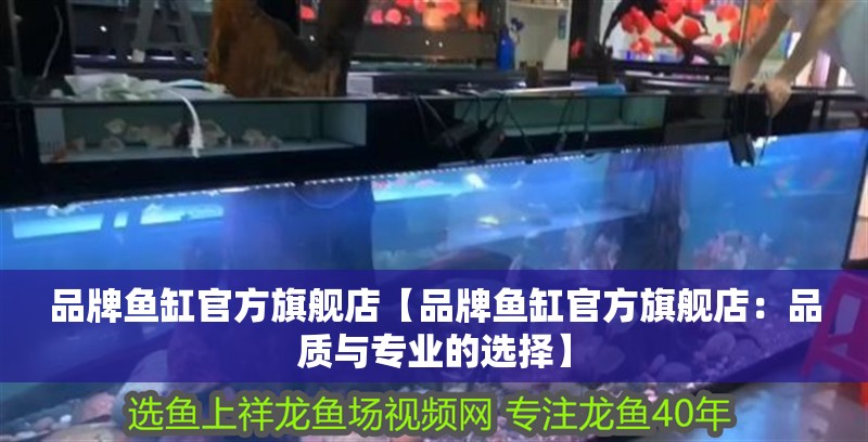 品牌魚缸官方旗艦店【品牌魚缸官方旗艦店：品質(zhì)與專業(yè)的選擇】