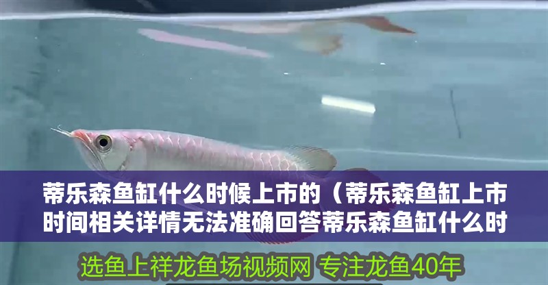 蒂樂森魚缸什么時候上市的（蒂樂森魚缸上市時間相關(guān)詳情無法準(zhǔn)確回答蒂樂森魚缸什么時候上市）