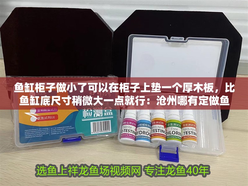 魚缸柜子做小了可以在柜子上墊一個厚木板，比魚缸底尺寸稍微大一點就行：滄州哪有定做魚缸的--臻寶龍紅魚是最招財最有靈性的魚