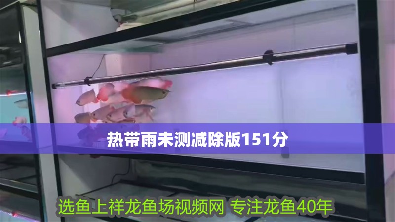 熱帶雨未測減除版151分