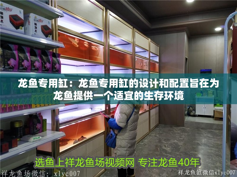 龍魚專用缸：龍魚專用缸的設計和配置旨在為龍魚提供一個適宜的生存環(huán)境