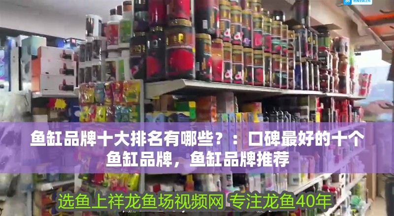 魚缸品牌十大排名有哪些？：口碑最好的十個魚缸品牌，魚缸品牌推薦