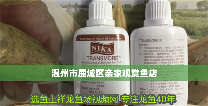 溫州市鹿城區(qū)親家觀賞魚店