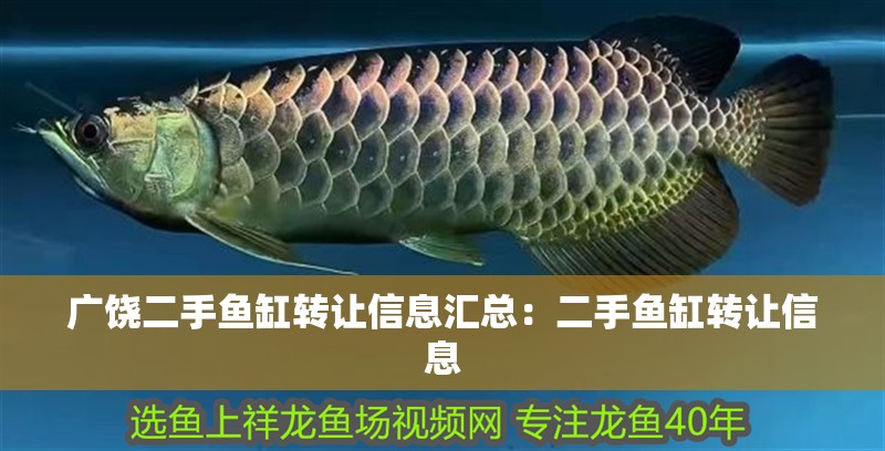 廣饒二手魚缸轉(zhuǎn)讓信息匯總：二手魚缸轉(zhuǎn)讓信息