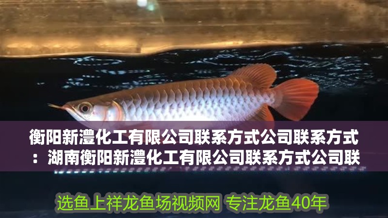 衡陽新澧化工有限公司聯系方式公司聯系方式：湖南衡陽新澧化工有限公司聯系方式公司聯系方式