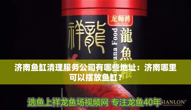 濟南魚缸清理服務公司有哪些地址：濟南哪里可以擺放魚缸？