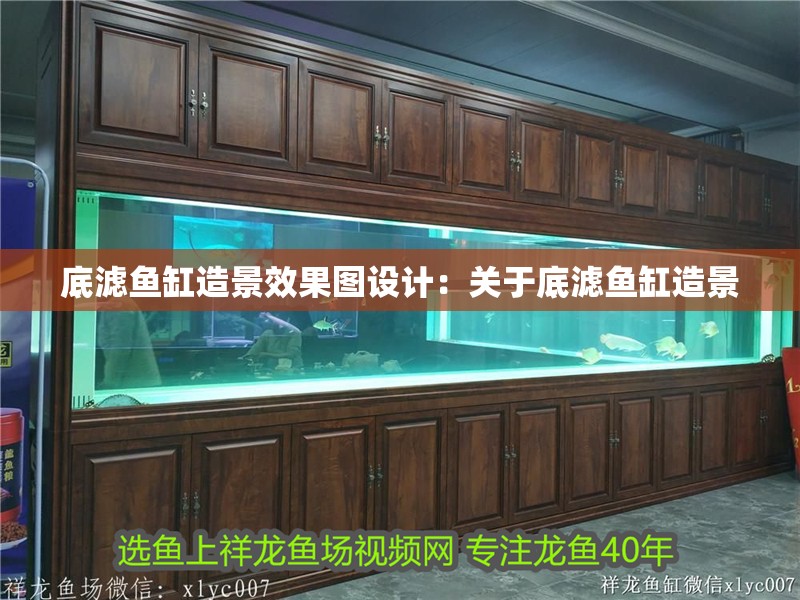 底濾魚缸造景效果圖設(shè)計：關(guān)于底濾魚缸造景