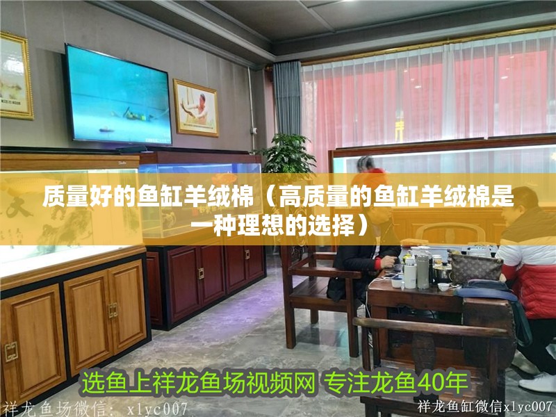 質量好的魚缸羊絨棉（高質量的魚缸羊絨棉是一種理想的選擇）