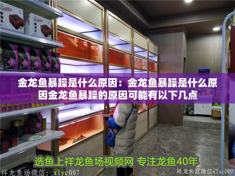 金龍魚暴躁是什么原因：金龍魚暴躁是什么原因金龍魚暴躁的原因可能有以下幾點
