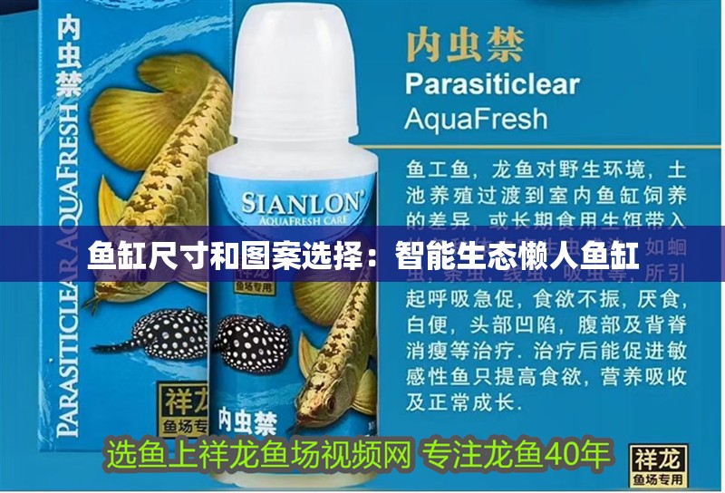 魚缸尺寸和圖案選擇：智能生態懶人魚缸