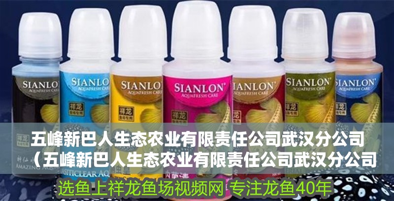五峰新巴人生態農業有限責任公司武漢分公司（五峰新巴人生態農業有限責任公司武漢分公司）