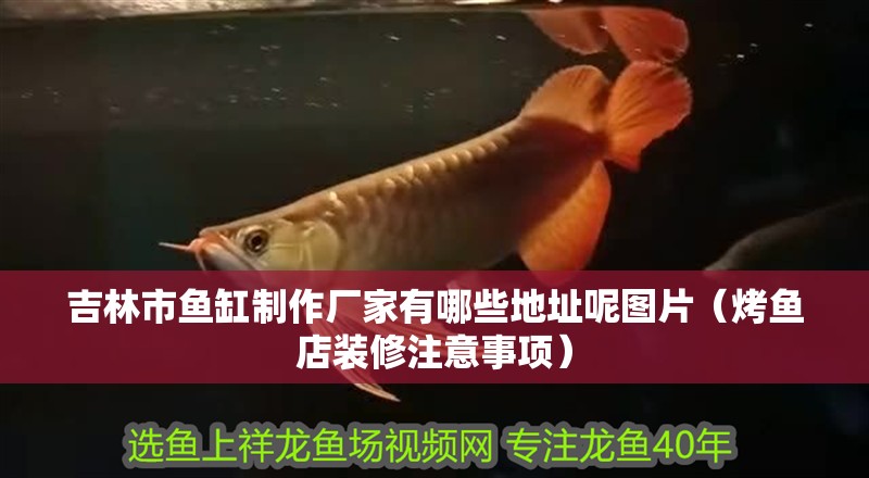 <strong><mark>吉林</mark></strong>市魚缸制作廠家有哪些地址呢圖片（烤魚店裝修注意事項）