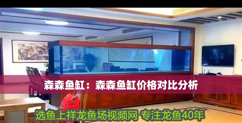 森森魚缸：森森魚缸價格對比分析