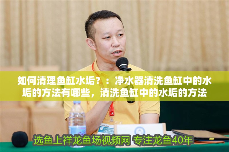 如何清理魚缸水垢？：凈水器清洗魚缸中的水垢的方法有哪些，清洗魚缸中的水垢的方法
