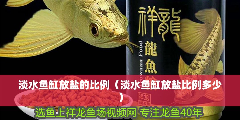 淡水魚缸放鹽的比例（淡水魚缸放鹽比例多少）