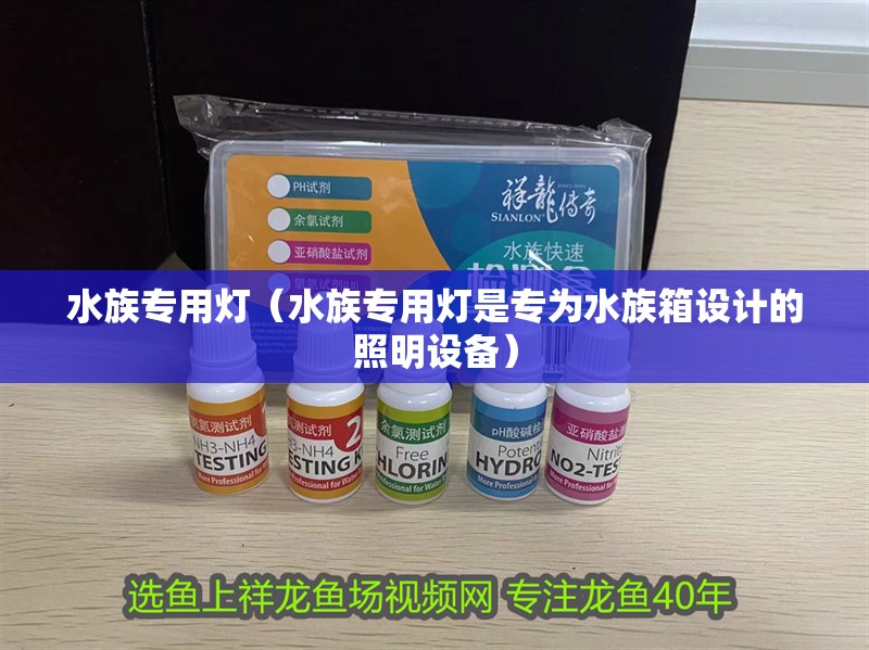 水族專用燈（水族專用燈是專為水族箱設計的照明設備）