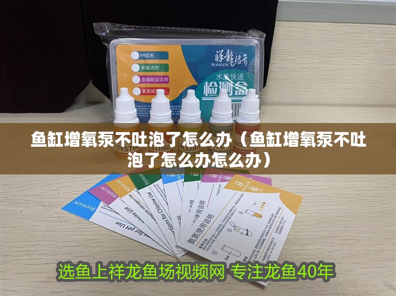 魚缸增氧泵不吐泡了怎么辦（魚缸增氧泵不吐泡了怎么辦怎么辦）