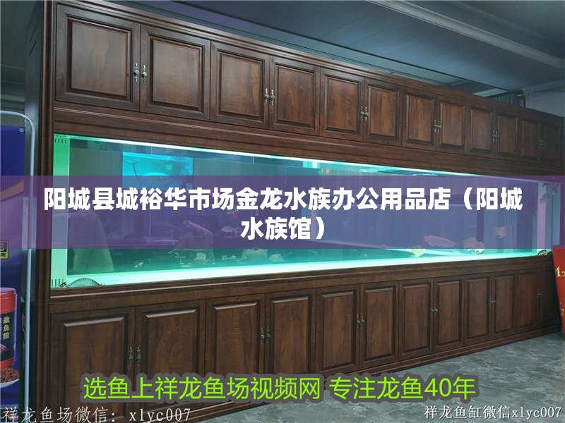 陽城縣城裕華市場金龍水族辦公用品店（陽城水族館）