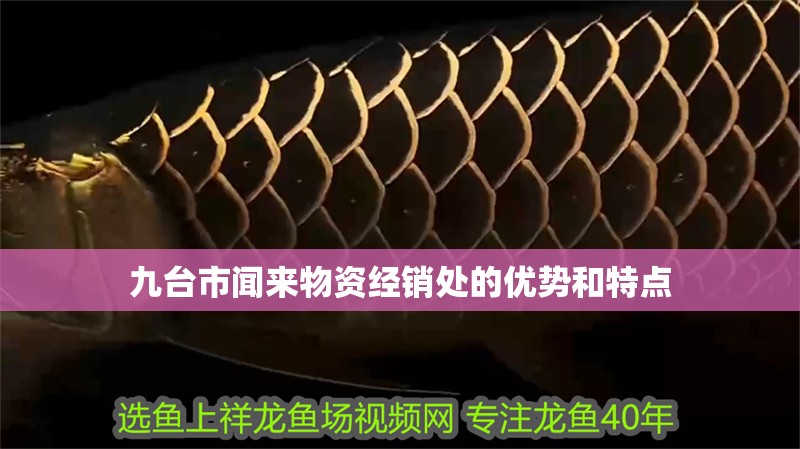 九臺市聞來物資經銷處的優勢和特點