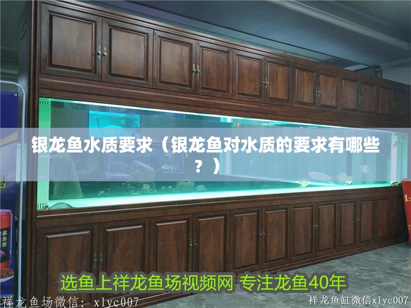 銀龍魚水質(zhì)要求（銀龍魚對水質(zhì)的要求有哪些？）