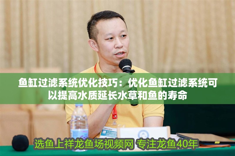 魚缸過濾系統(tǒng)優(yōu)化技巧：優(yōu)化魚缸過濾系統(tǒng)可以提高水質(zhì)延長水草和魚的壽命