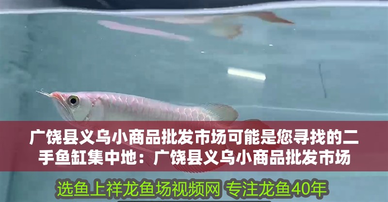 廣饒縣義烏小商品批發市場可能是您尋找的二手魚缸集中地：廣饒縣義烏小商品批發市場
