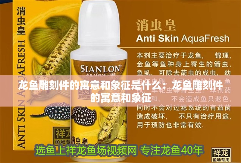 龍魚雕刻件的寓意和象征是什么：龍魚雕刻件的寓意和象征