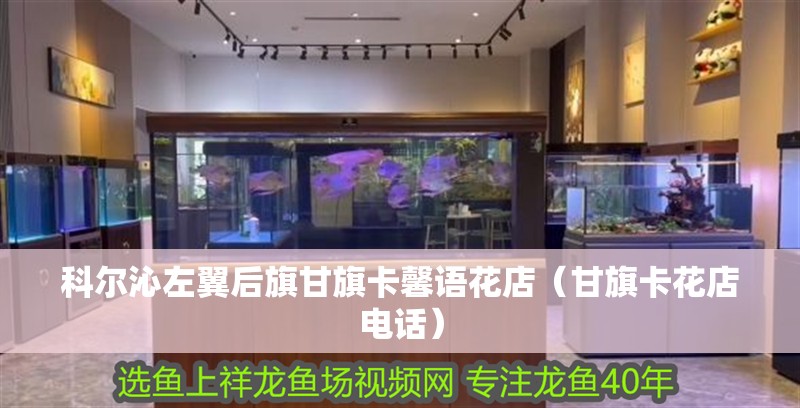 科爾沁左翼后旗甘旗卡馨語花店（甘旗卡花店電話）