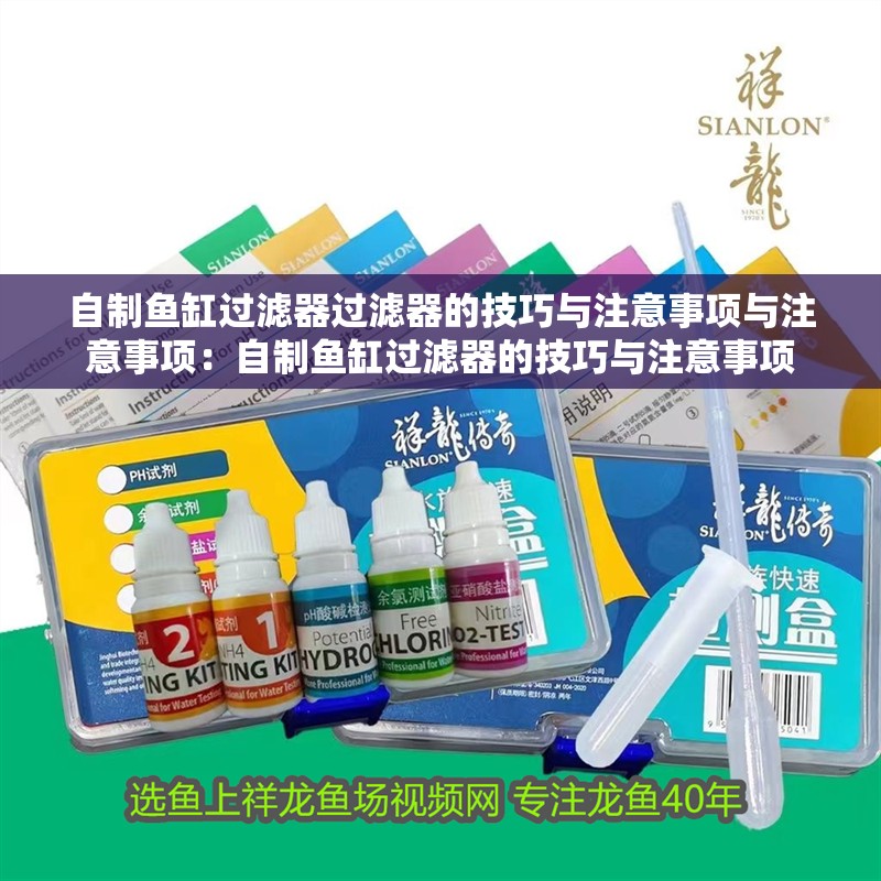 自制魚缸過濾器過濾器的技巧與注意事項與注意事項：自制魚缸過濾器的技巧與注意事項