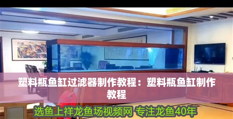 塑料瓶魚缸過濾器制作教程：塑料瓶魚缸制作教程