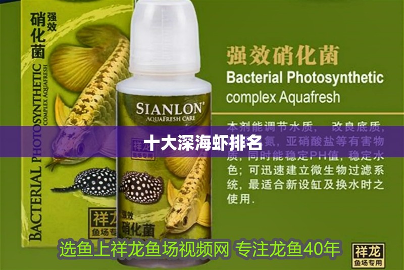 十大深海蝦排名