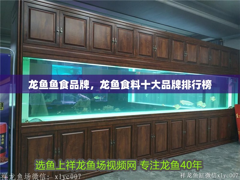 龍魚魚食品牌，龍魚食料十大品牌排行榜