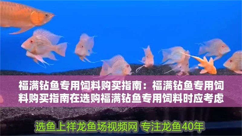 福滿鉆魚專用飼料購買指南：福滿鉆魚專用飼料購買指南在選購福滿鉆魚專用飼料時(shí)應(yīng)考慮信譽(yù)