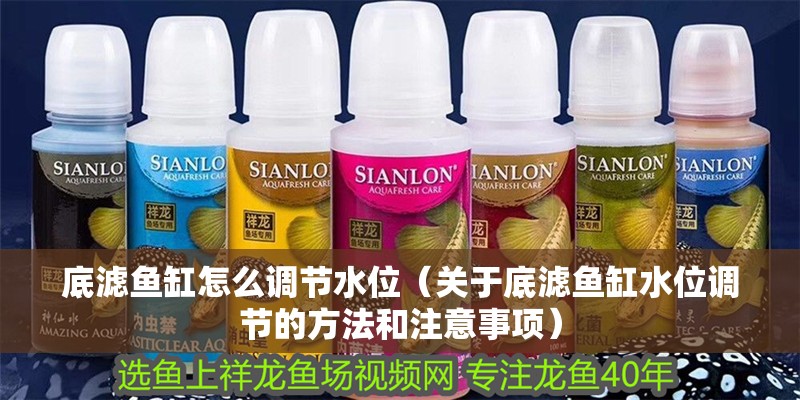 底濾魚缸怎么調節水位（關于底濾魚缸水位調節的方法和注意事項）