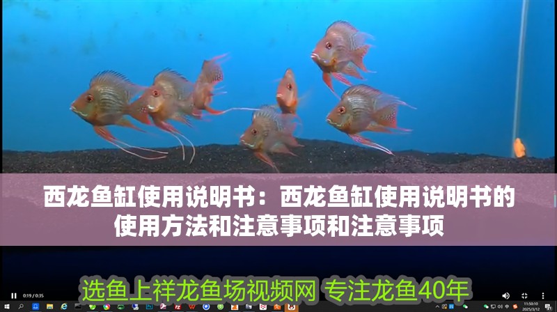 西龍魚缸使用說明書：西龍魚缸使用說明書的使用方法和注意事項和注意事項