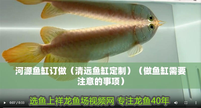 河源魚缸訂做（清遠魚缸定制）（做魚缸需要注意的事項）