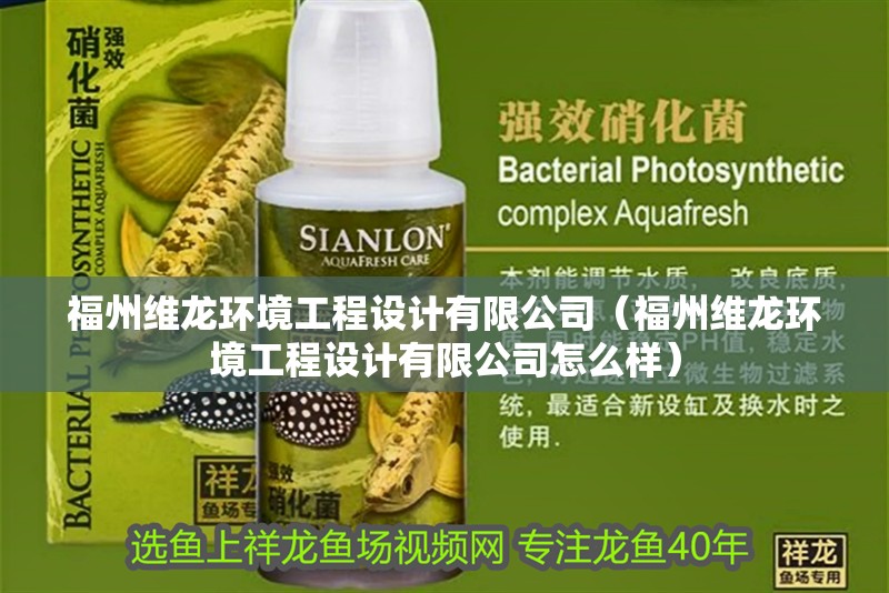 福州維龍環境工程設計有限公司（福州維龍環境工程設計有限公司怎么樣）