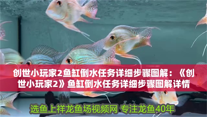 創世小玩家2魚缸倒水任務詳細步驟圖解：《創世小玩家2》魚缸倒水任務詳細步驟圖解詳情
