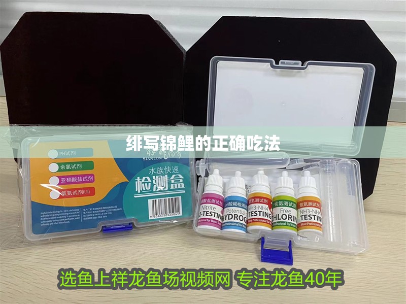 緋寫錦鯉的正確吃法