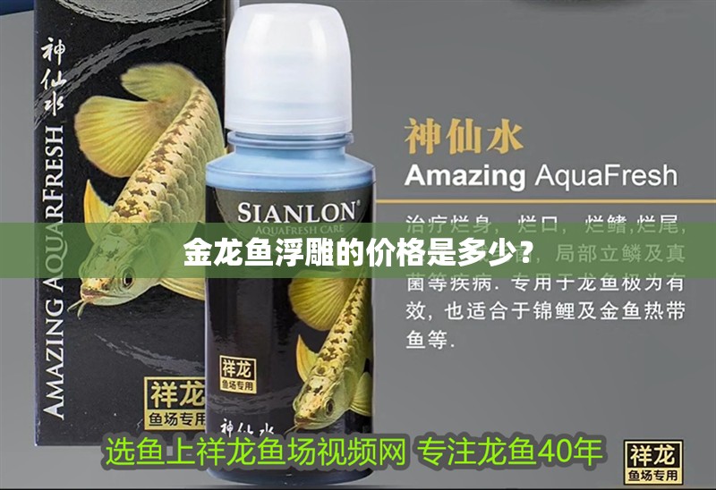 金龍魚浮雕的價格是多少？