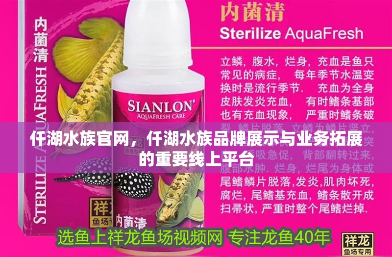 仟湖水族官網，仟湖水族品牌展示與業務拓展的重要線上平臺