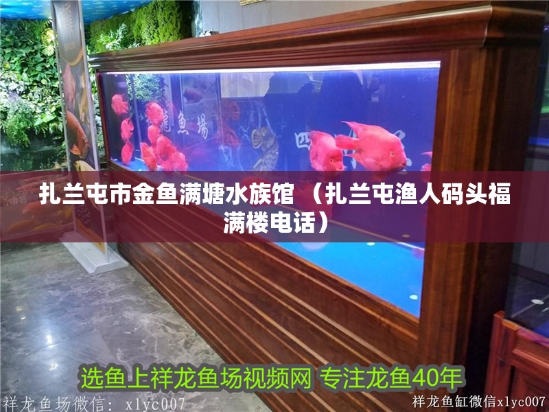 扎蘭屯市金魚滿塘水族館 （扎蘭屯漁人碼頭福滿樓電話）