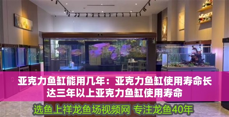 亞克力魚缸能用幾年：亞克力魚缸使用壽命長達三年以上亞克力魚缸使用壽命 亞克力魚缸能用幾年：亞克力魚缸使用壽命長達三年以上亞克力魚缸使用壽命 魚缸百科