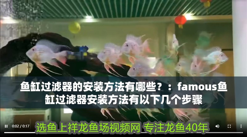 魚缸過濾器的安裝方法有哪些？：famous魚缸過濾器安裝方法有以下幾個步驟