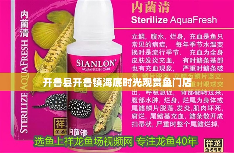 開魯縣開魯鎮(zhèn)海底時光觀賞魚門店