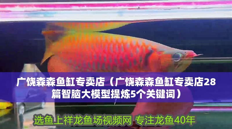 廣饒森森魚缸專賣店（廣饒森森魚缸專賣店28篇智腦大模型提煉5個關鍵詞）
