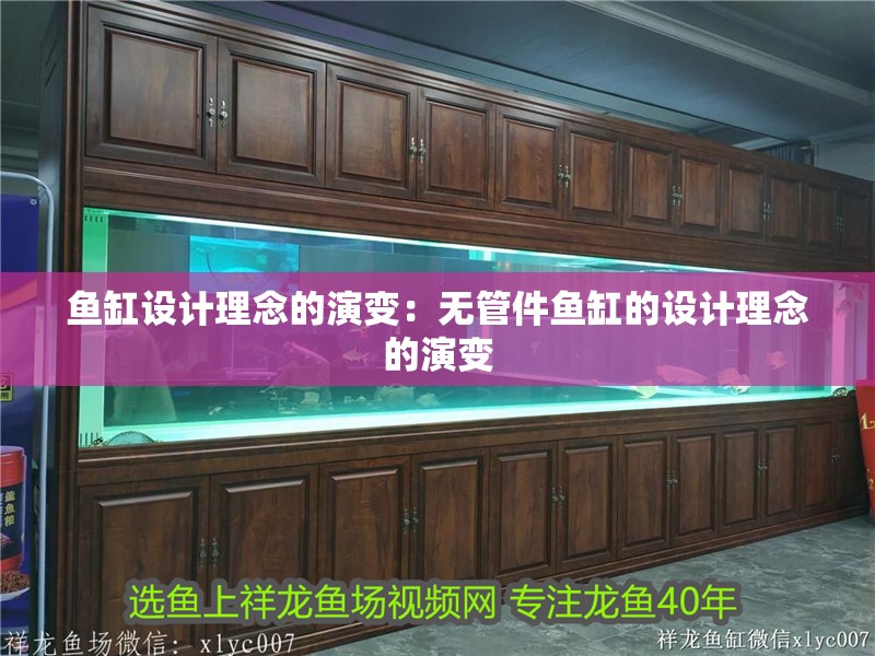 魚(yú)缸設(shè)計(jì)理念的演變：無(wú)管件魚(yú)缸的設(shè)計(jì)理念的演變