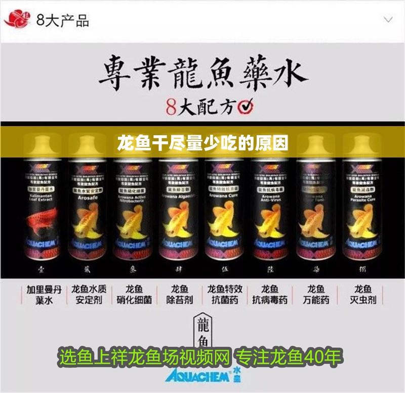 龍魚(yú)干盡量少吃的原因
