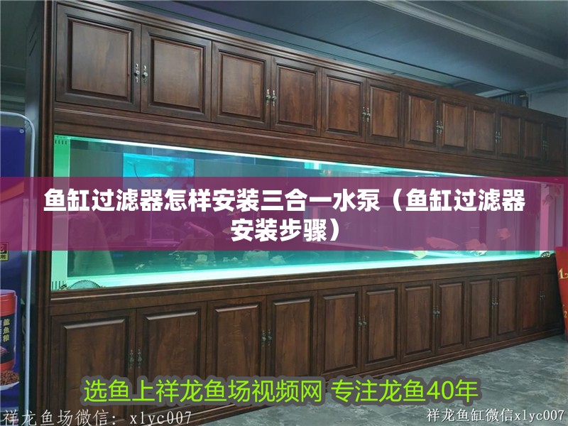 魚缸過濾器怎樣安裝三合一水泵（魚缸過濾器安裝步驟）