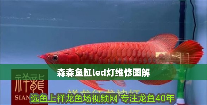 森森魚缸led燈維修圖解